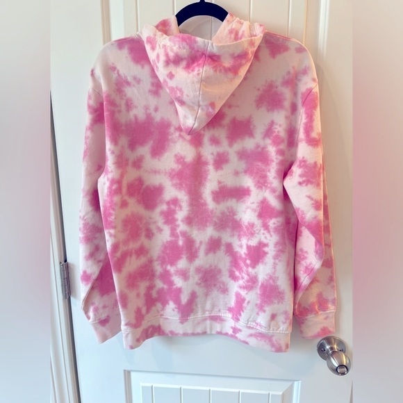 JOURNEY WORLD TOUR PINK TYE DYE SWEAT SHIRT HOODIE SIZE SMALL - Picture 3 of 6